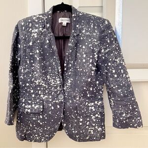 Calvin Klein Linen Blazer (Size 2)